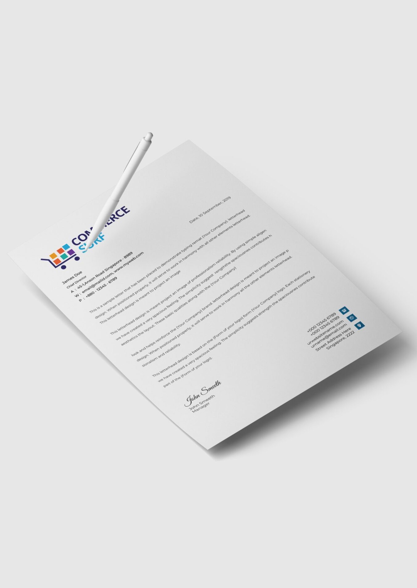 Letterhead-&-Pen-Mockup